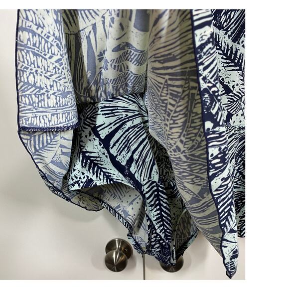 Maxine of Hollywood Tropical One Piece Built In Bra Bathing Suit Dress Size 18 - Picture 6 of 9